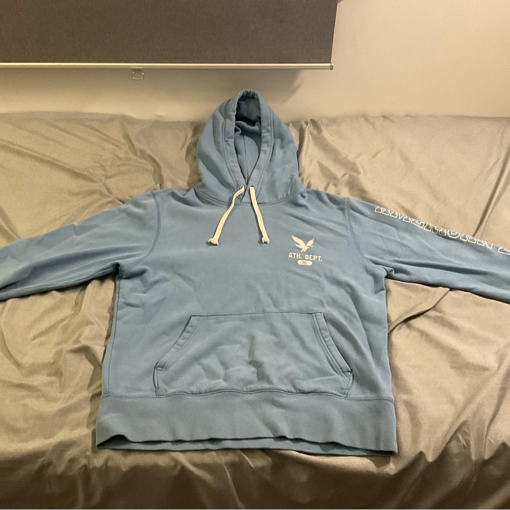 Aeropostale Blue Casual Sweater with Relaxed Fit